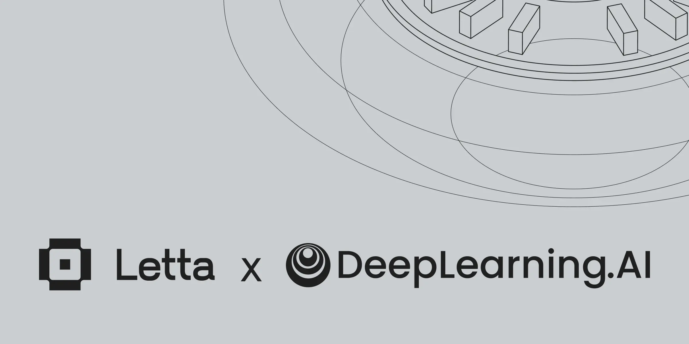 New Course on Letta with DeepLearning.AI artwork